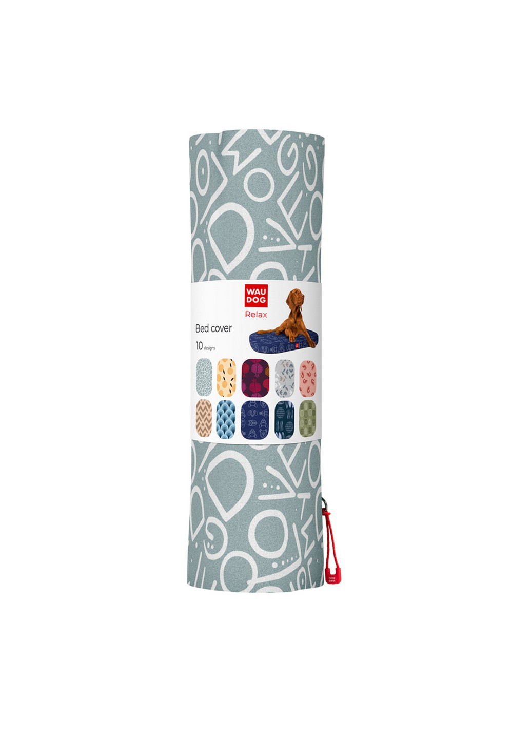 Чехол для кровать-лежанки рисунок "Я люблю свою собаку" 40х55 см WAUDOG (257250283)