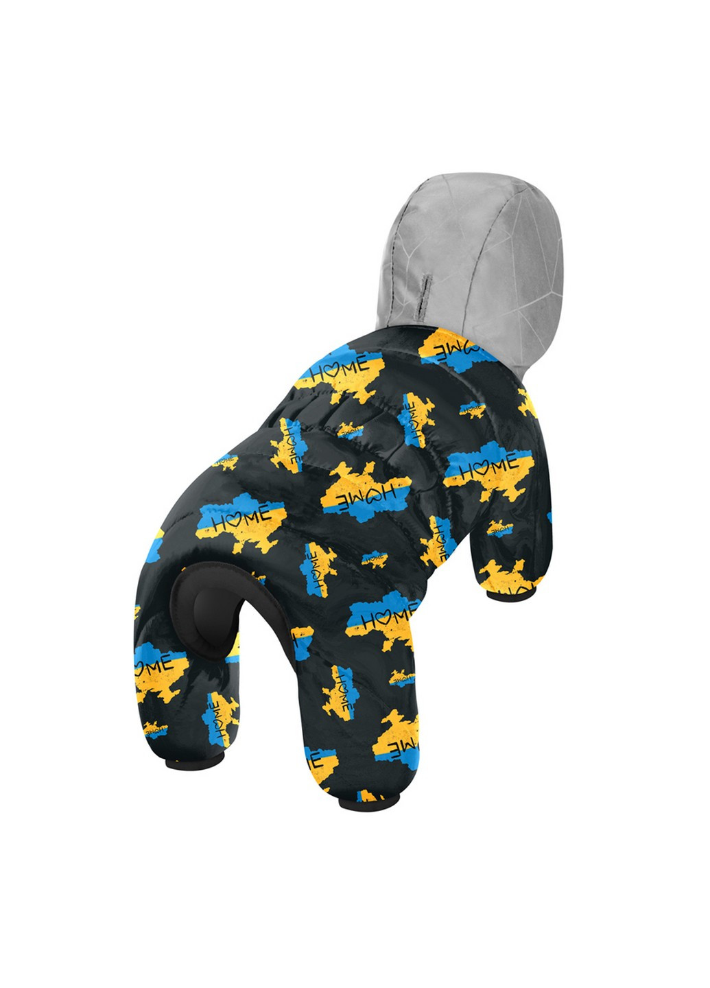 Стильный комбинезон для собак рисунок "Дом" L50 WAUDOG (257247971)