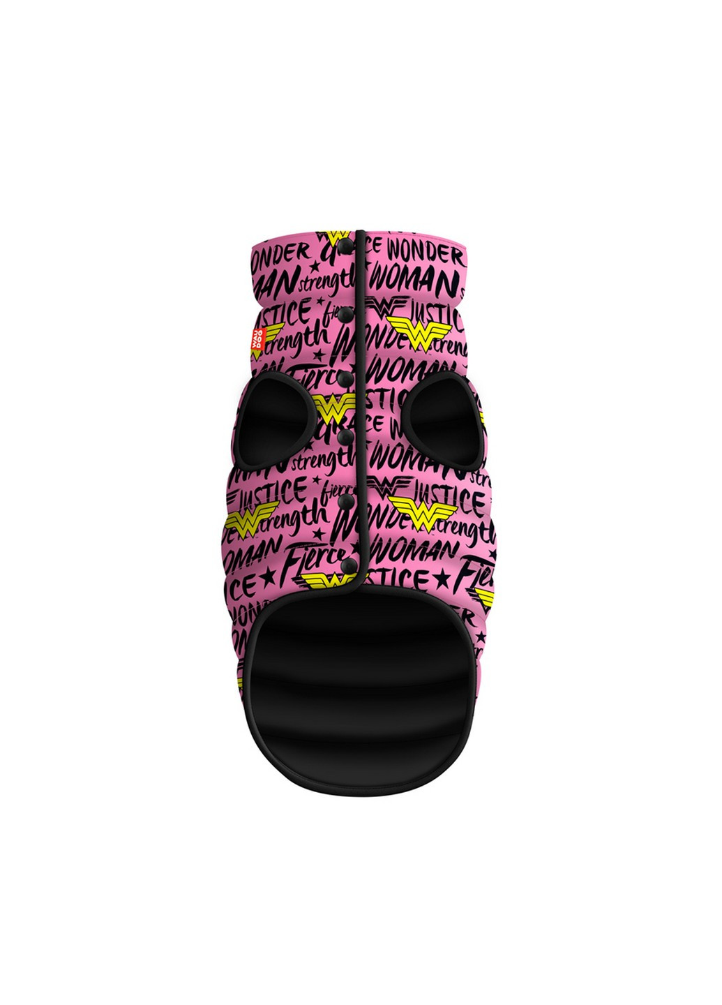 Куртка-ветровка с рисунком "Чудо-женщина в розовом" L65 WAUDOG (257248718)