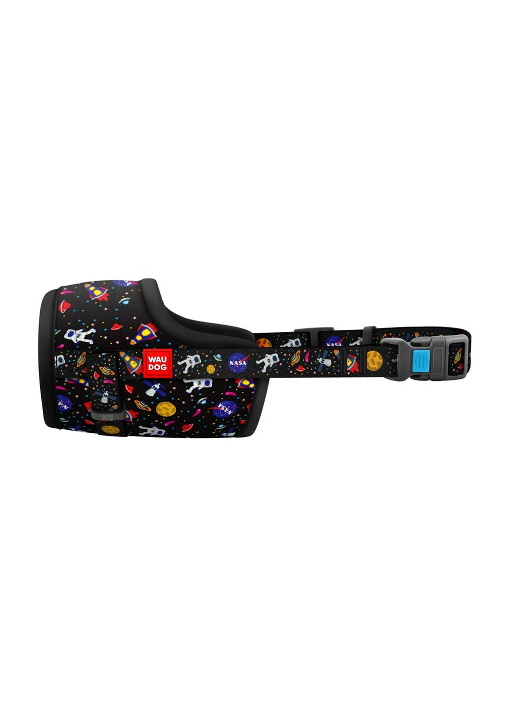 Намордник рисунок "NASA" для собак №1 WAUDOG (257247807)