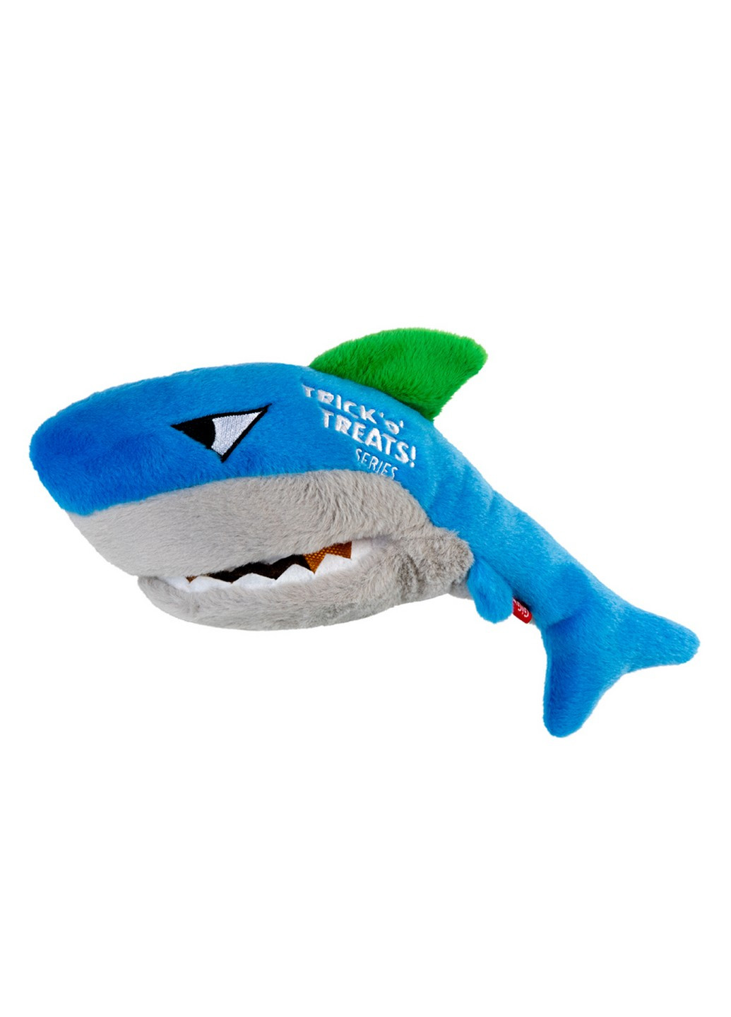 Игрушка "Акула" для лакомств с пищалкой для собак 30 см GiGwi (257249546)