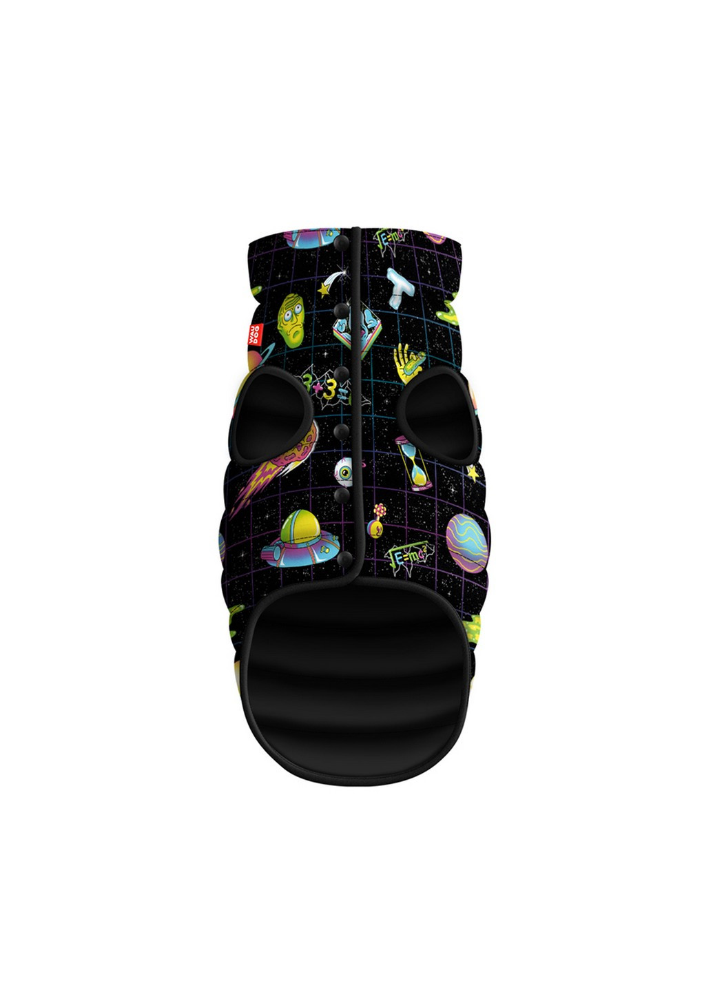 Куртка-ветровка для собак рисунок "Рик и Морти 2" M47 WAUDOG (257249609)