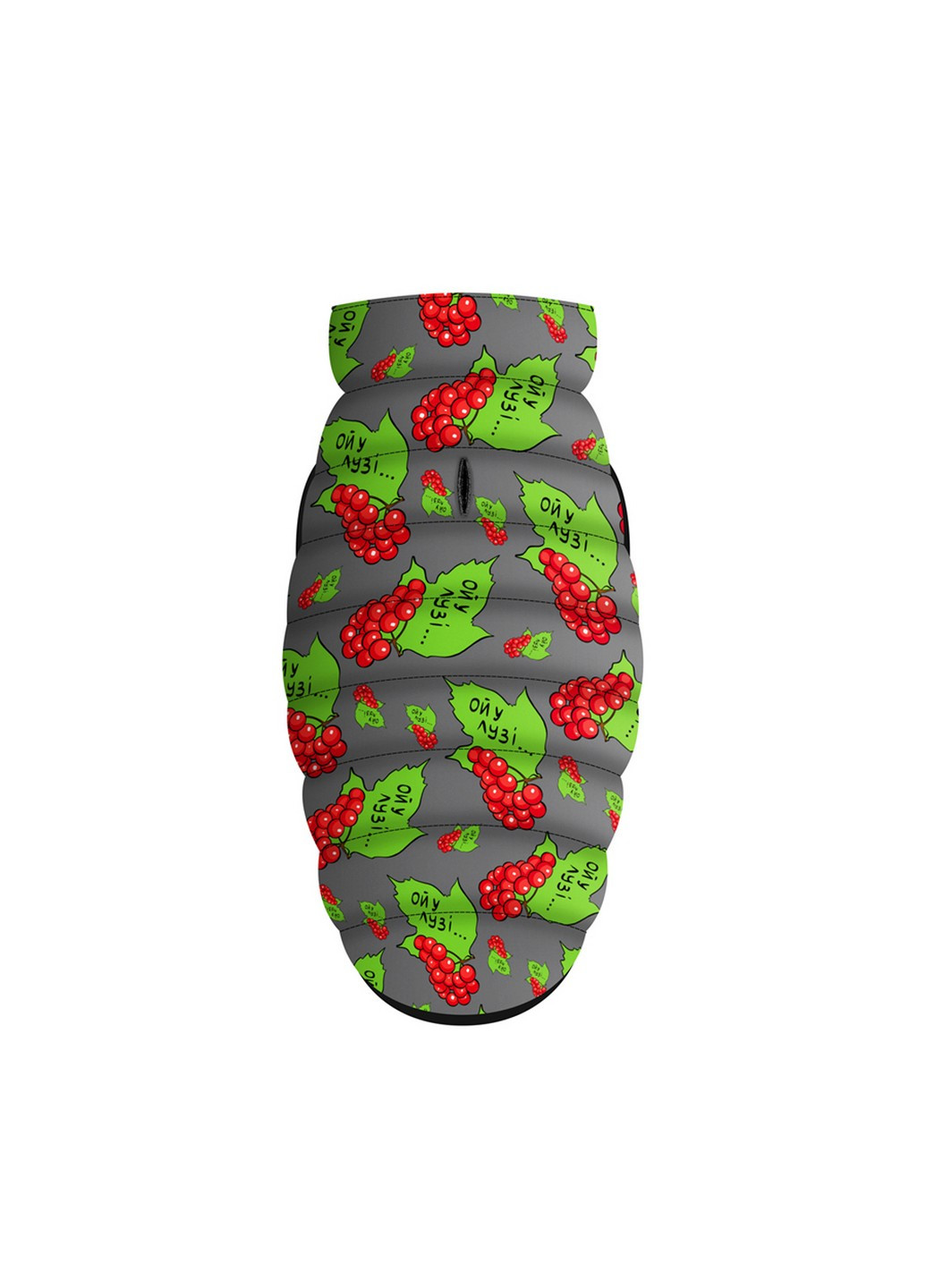 Куртка-ветровка для собак рисунок "Калина" M45 WAUDOG (257250227)