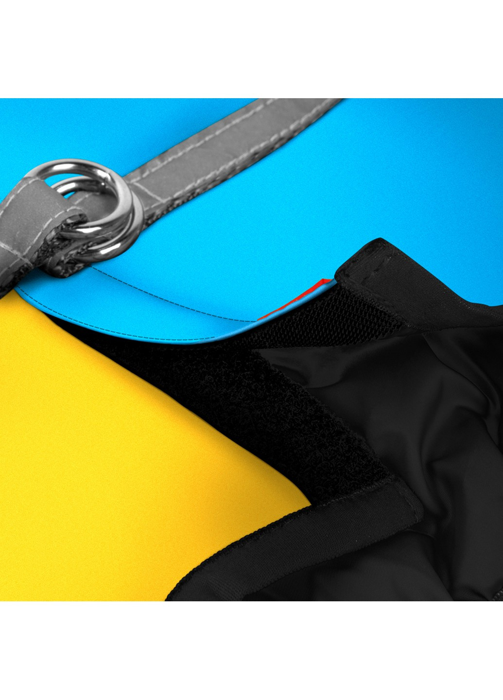 Поддерживающая шлея для собак мягкая c QR паспортом, "Colors of freedom" XS3 WAUDOG (257250969)