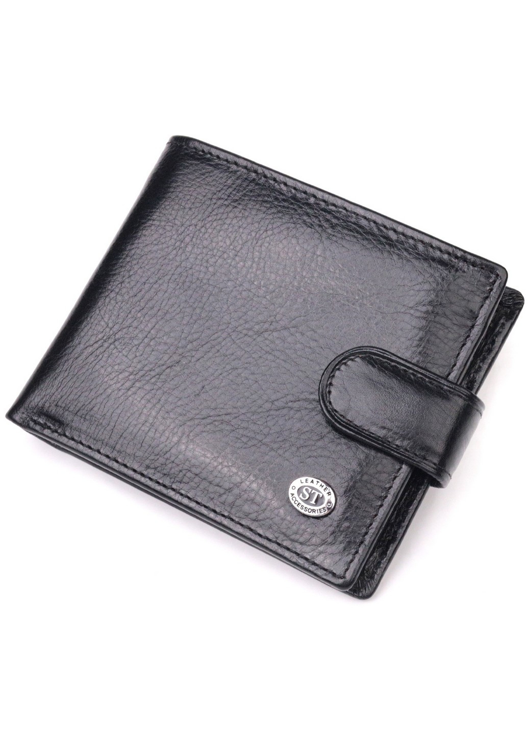 Гаманець шкіряний чоловічий 11х9, 5х2 см st leather (257255456)