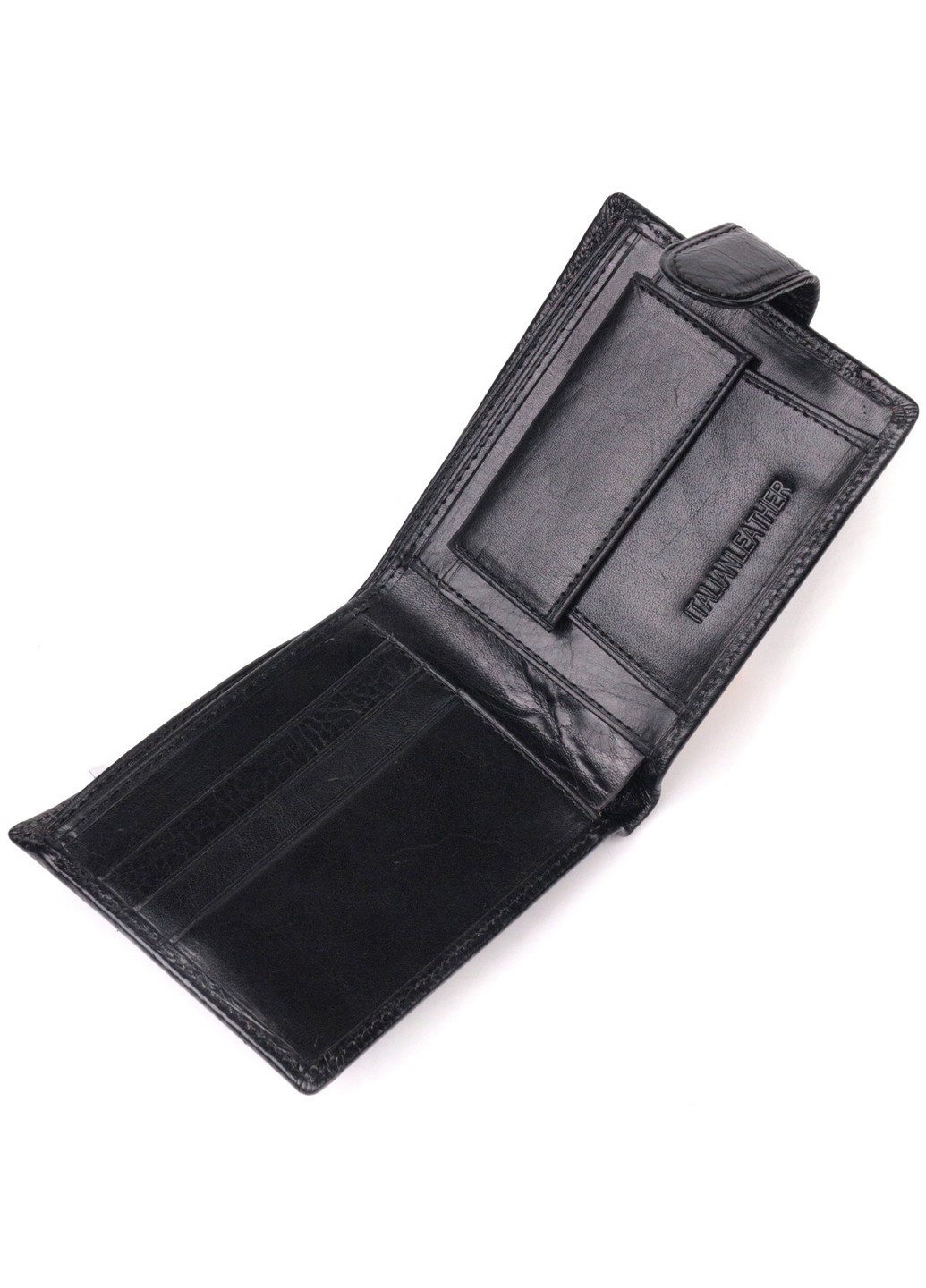 Гаманець шкіряний чоловічий 11х9, 5х2 см st leather (257255456)