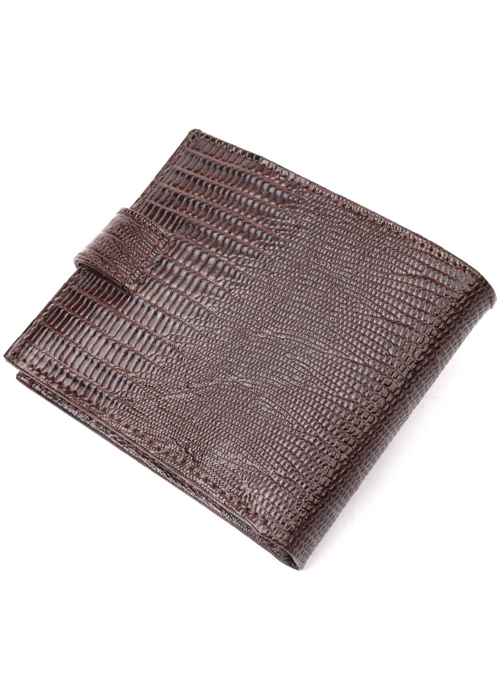 Кошелек кожаный мужской 11х9х2 см Karya (257255574)