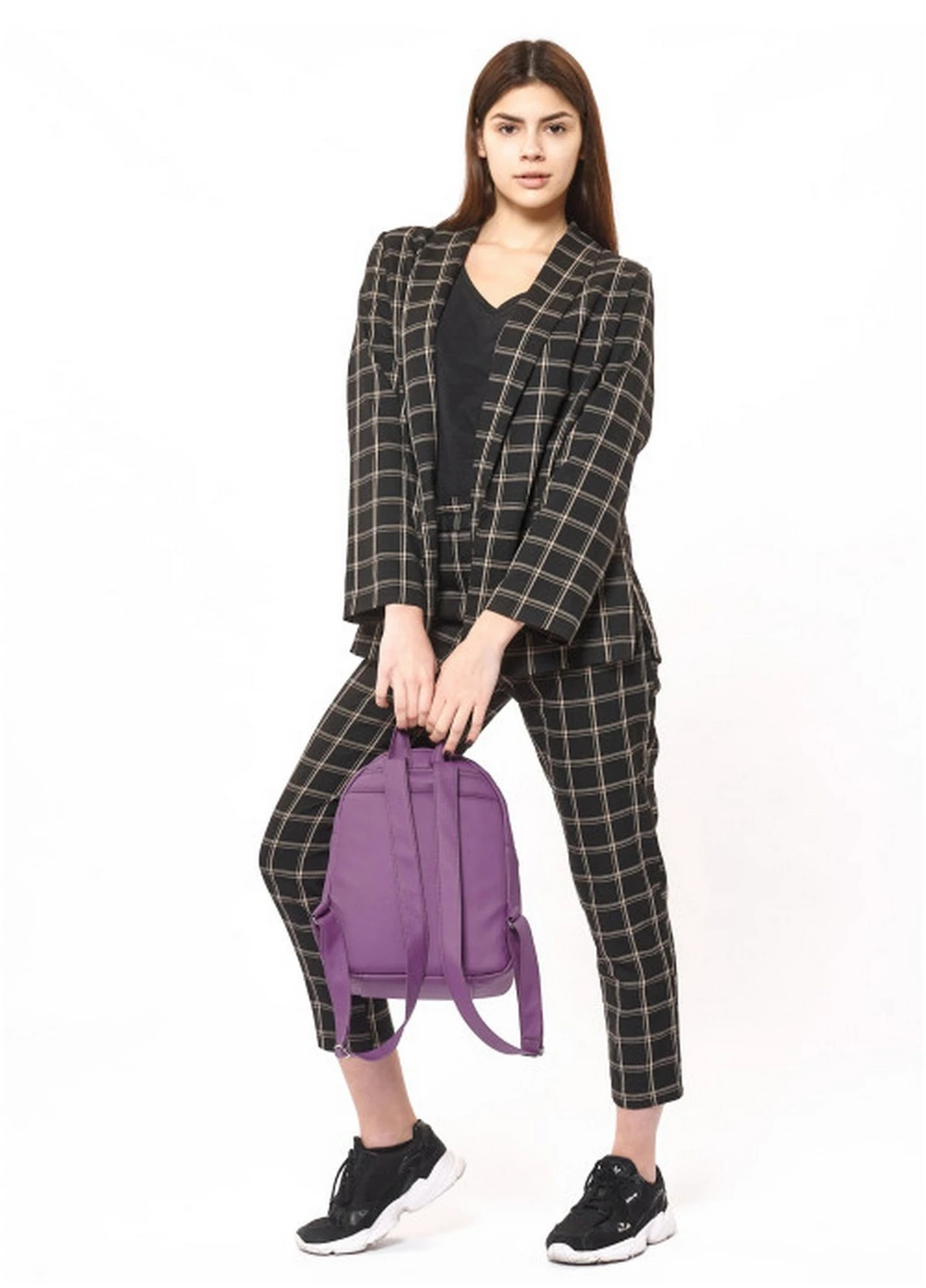 Стильный рюкзак женский 29х22х10 см Sambag (257254920)