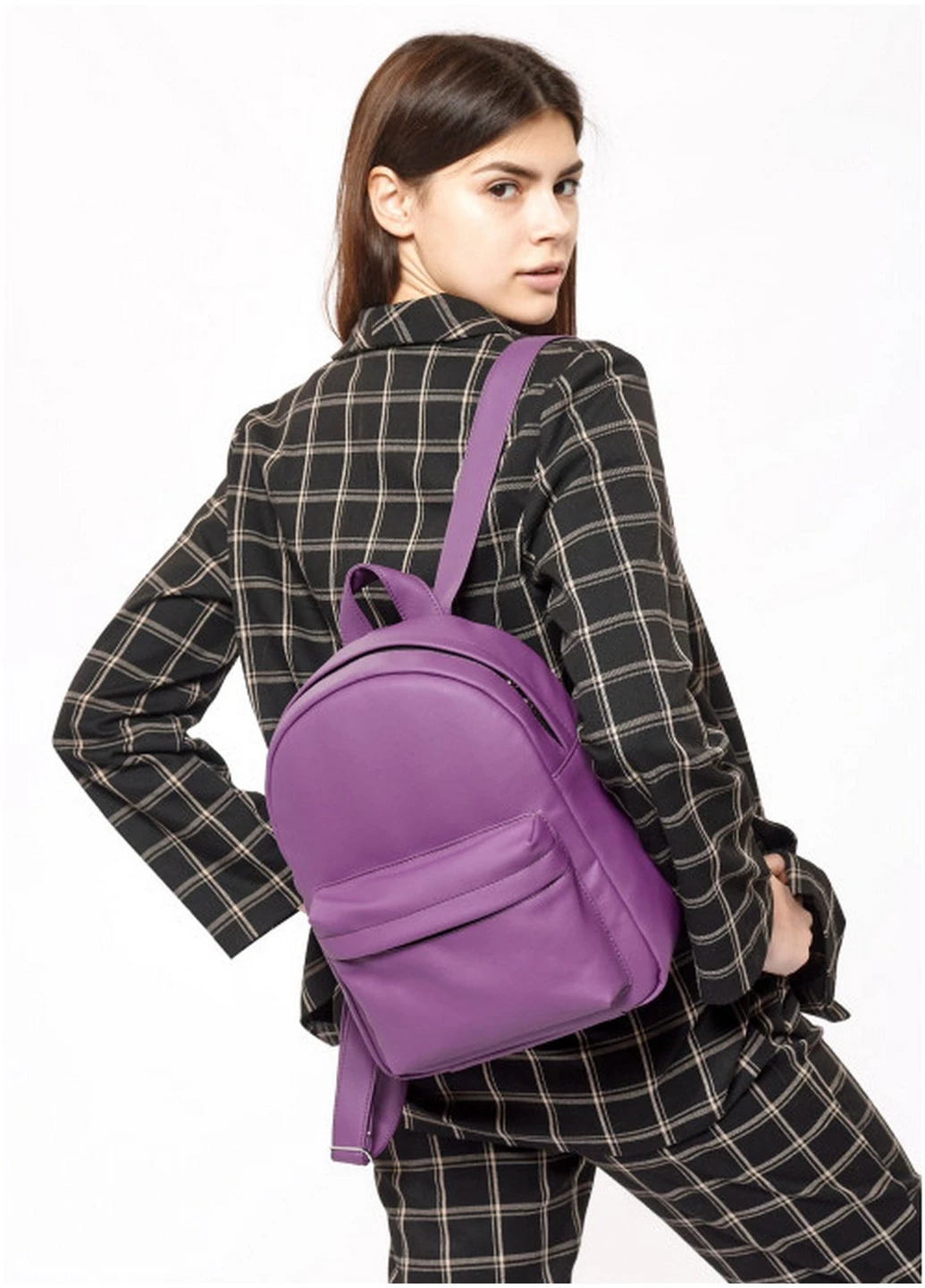 Стильный рюкзак женский 29х22х10 см Sambag (257254920)