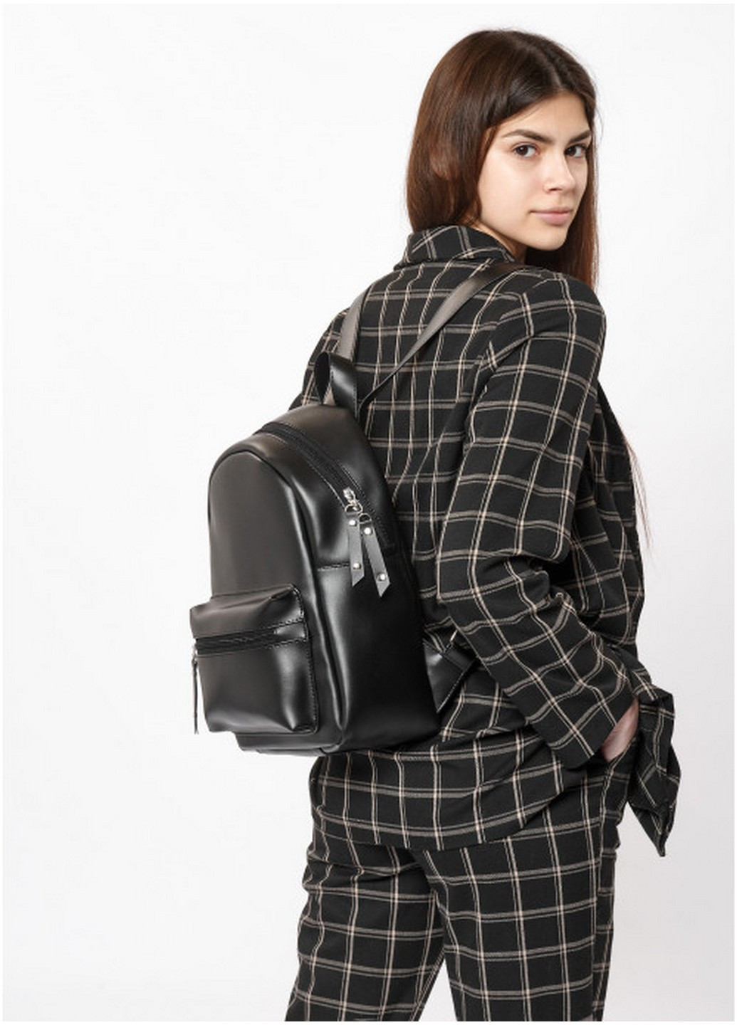 Стильний жіночий рюкзак 35х25х12 см Sambag (257254912)