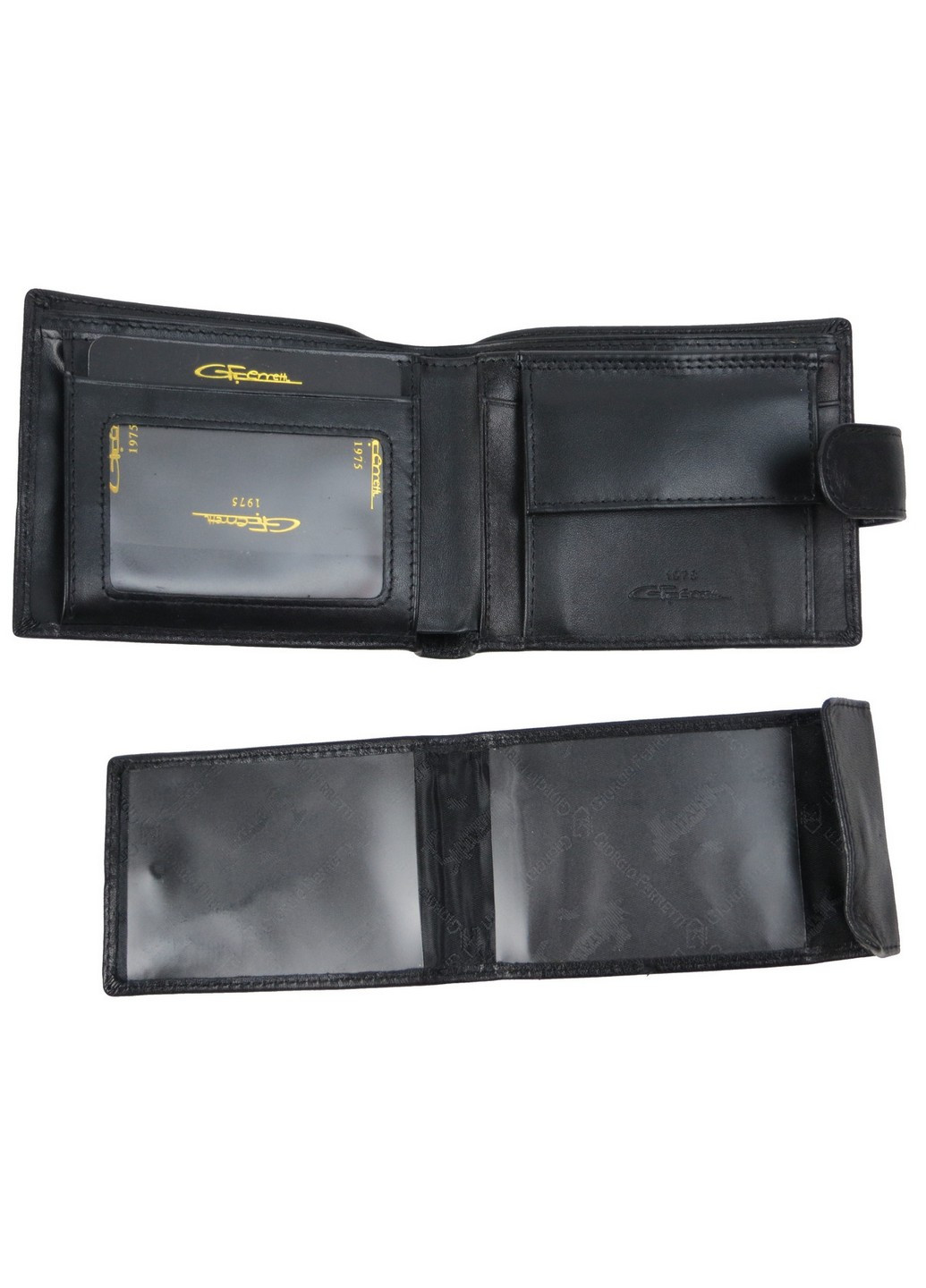 Кожаное портмоне со съемным картхолдером мужское 12х9х2 см Giorgio Ferretti (257255180)