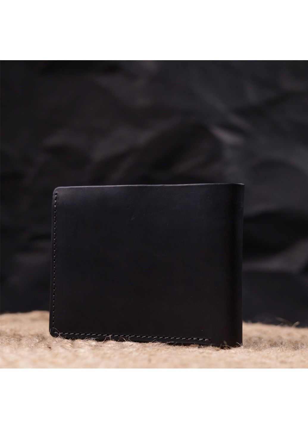 Гаманець шкіряний чоловічий 11,5х9х1 см Grande Pelle (257254971)