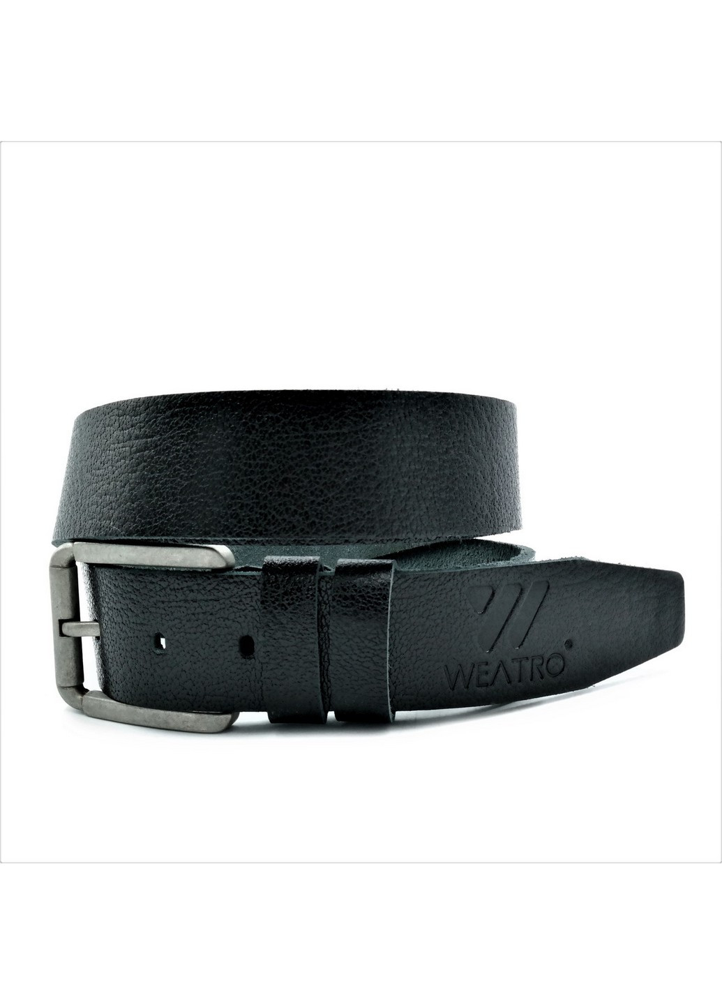 Ремень кожаный мужской 115-120х3,8 см Weatro (257255292)