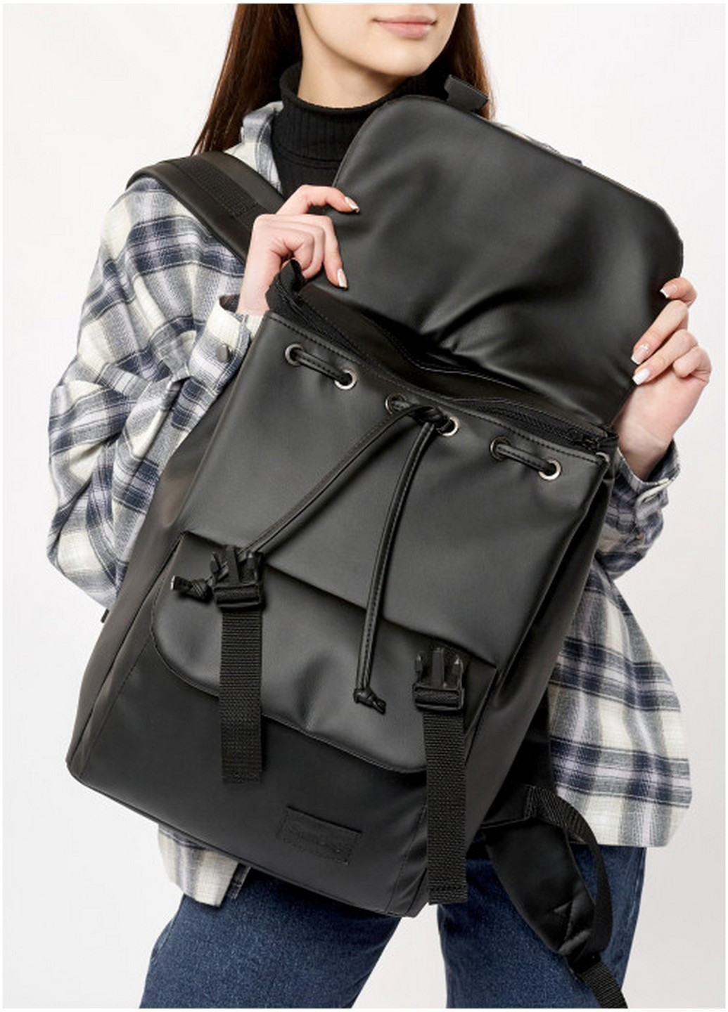 Стильний жіночий рюкзак 46х28х13 см Sambag (257254892)