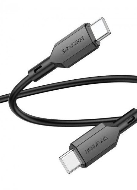 Кабель BX70 USB Typе-C to USB Typе-C 1m 60W Черный Borofone (257257814)