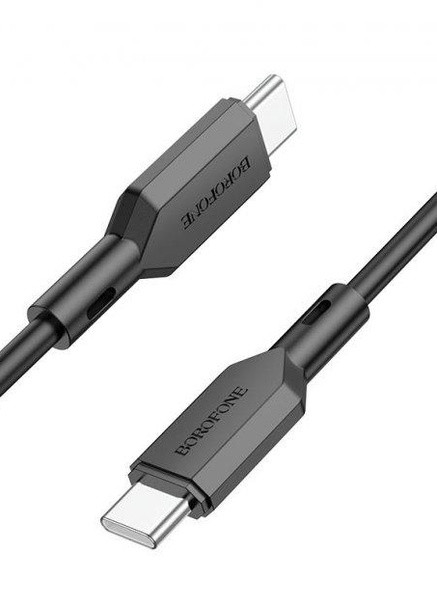 Кабель BX70 USB Typе-C to USB Typе-C 1m 60W Черный Borofone (257257814)