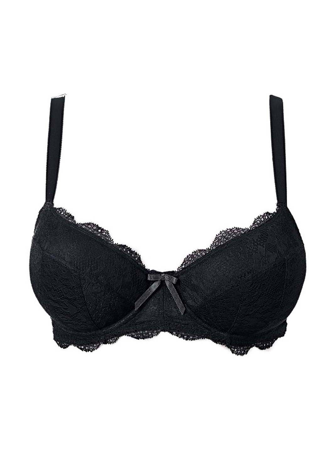 Чёрный бюстгальтер Freya