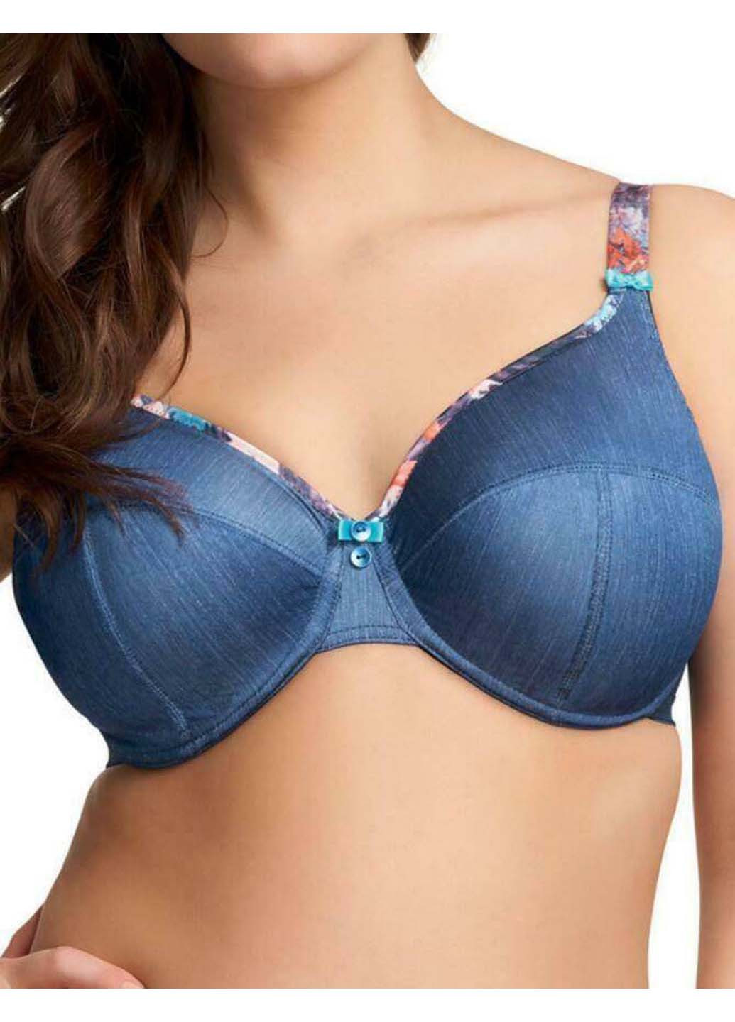 Синий бюстгальтер Elomi