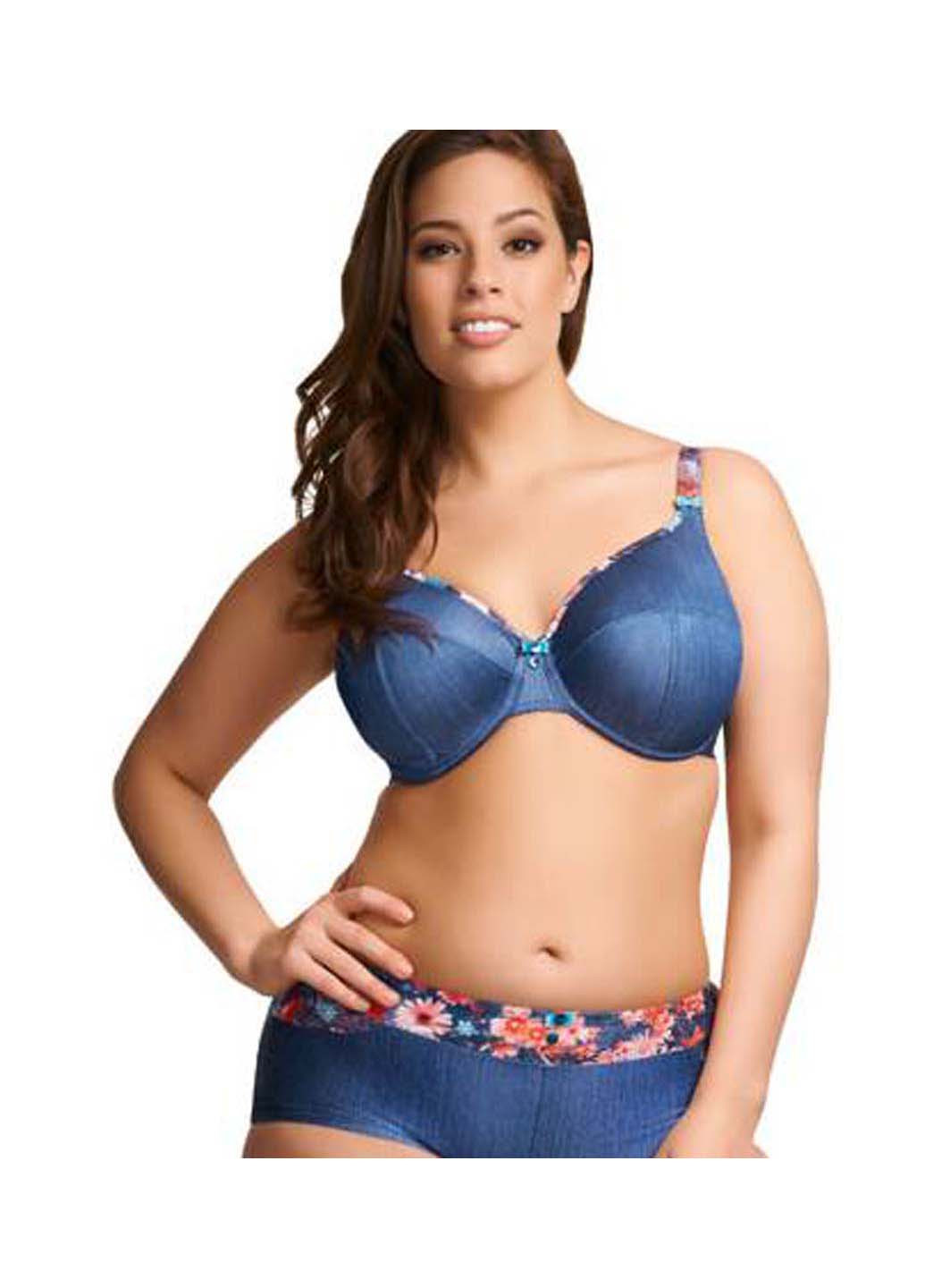 Синий бюстгальтер Elomi