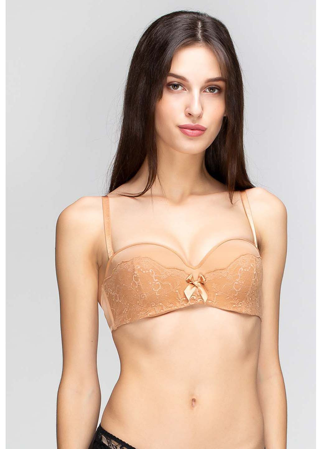 Бежевый бюстгальтер Huit 8