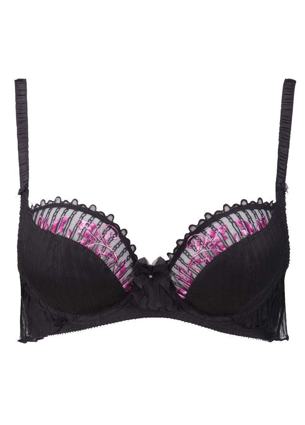 Чорний бюстгальтер Fauve