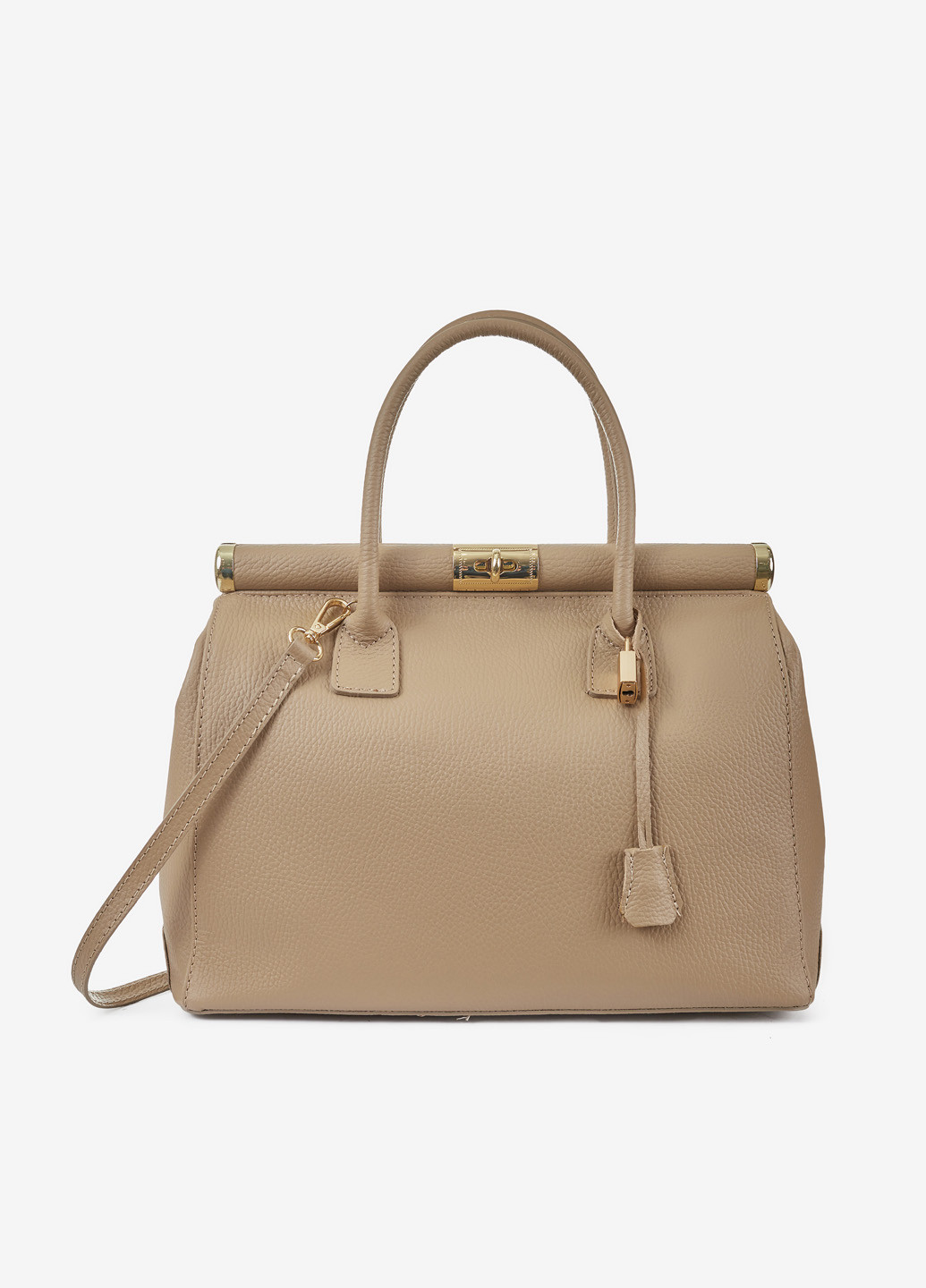 Сумка жіноча шкіряна саквояж середня Travel bag Regina Notte (257259437)