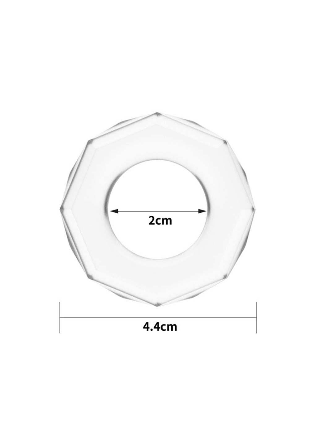 Прозоре ерекційне кільце у формі гайки Power Plus Cockring Lovetoy (257267350)