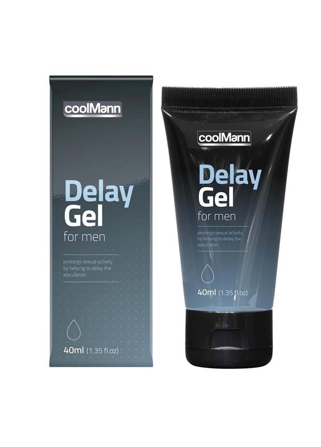 Замедляющий гель для мужчин CoolMann Delay Gel 40мл Cobeco Pharma (257267630)