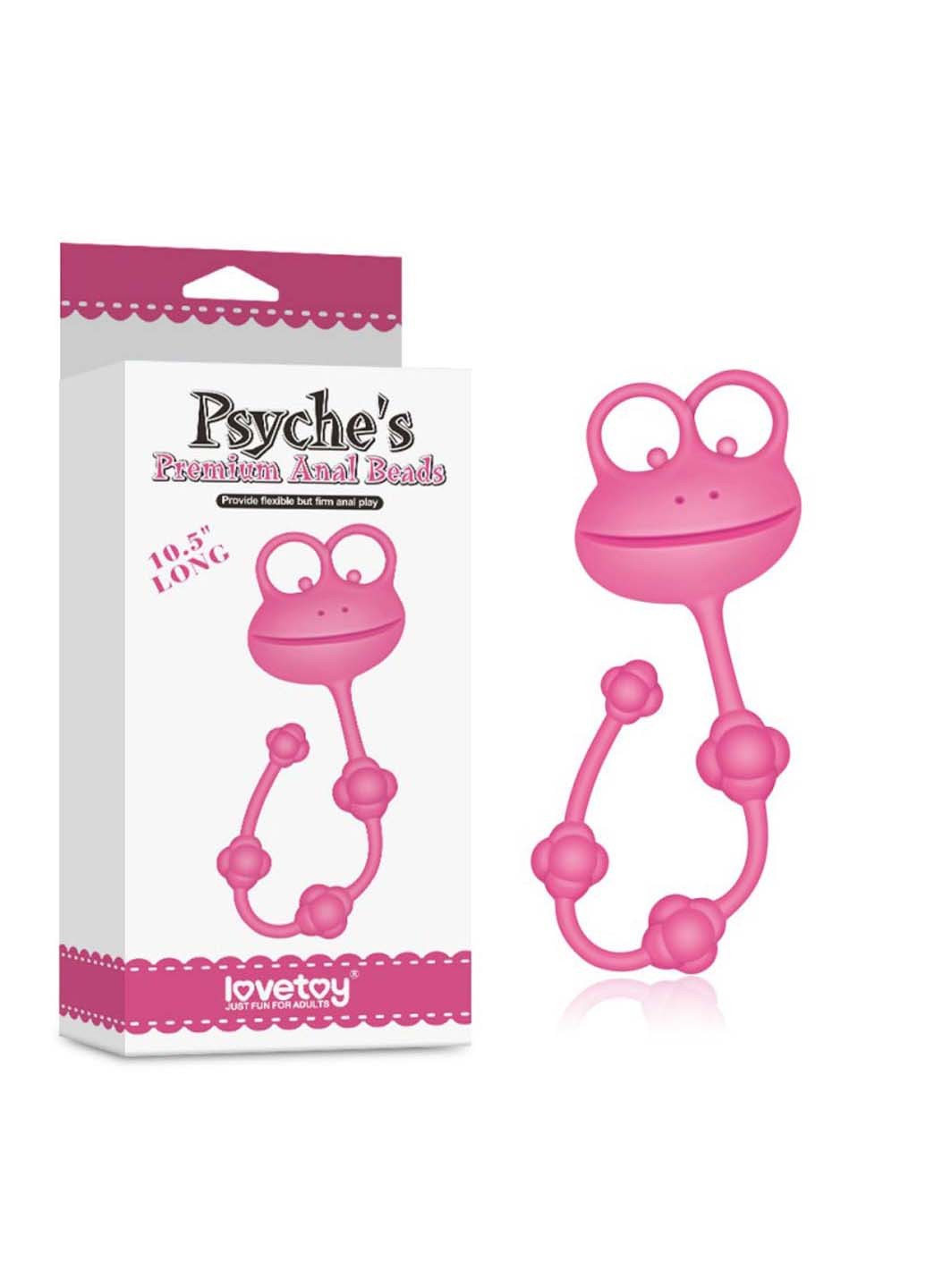 Силіконові анальні кульки Silicone Frog Anal Beads Lovetoy (257267349)