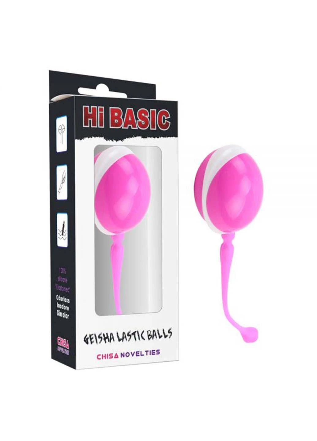 Масажер для тренування м'язів піхви Geisha Lastic Balls Chisa (257267316)