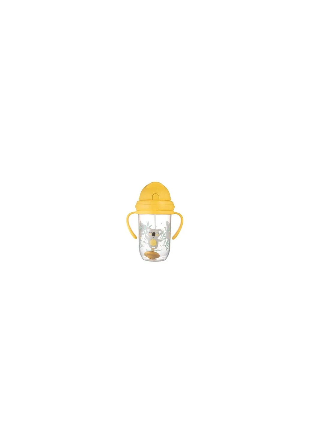 Кружка непроливайка з трубочкою 56/606_yel Canpol Babies (257259947)