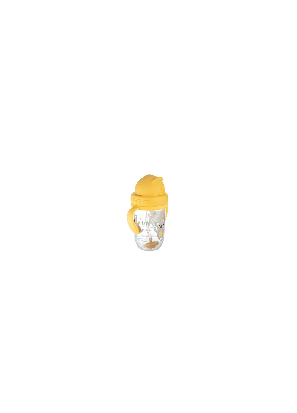 Кружка непроливайка з трубочкою 56/606_yel Canpol Babies (257259947)