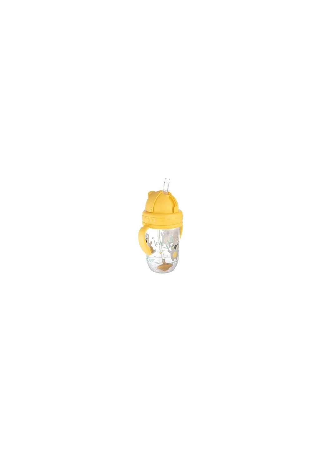 Кружка непроливайка з трубочкою 56/606_yel Canpol Babies (257259947)