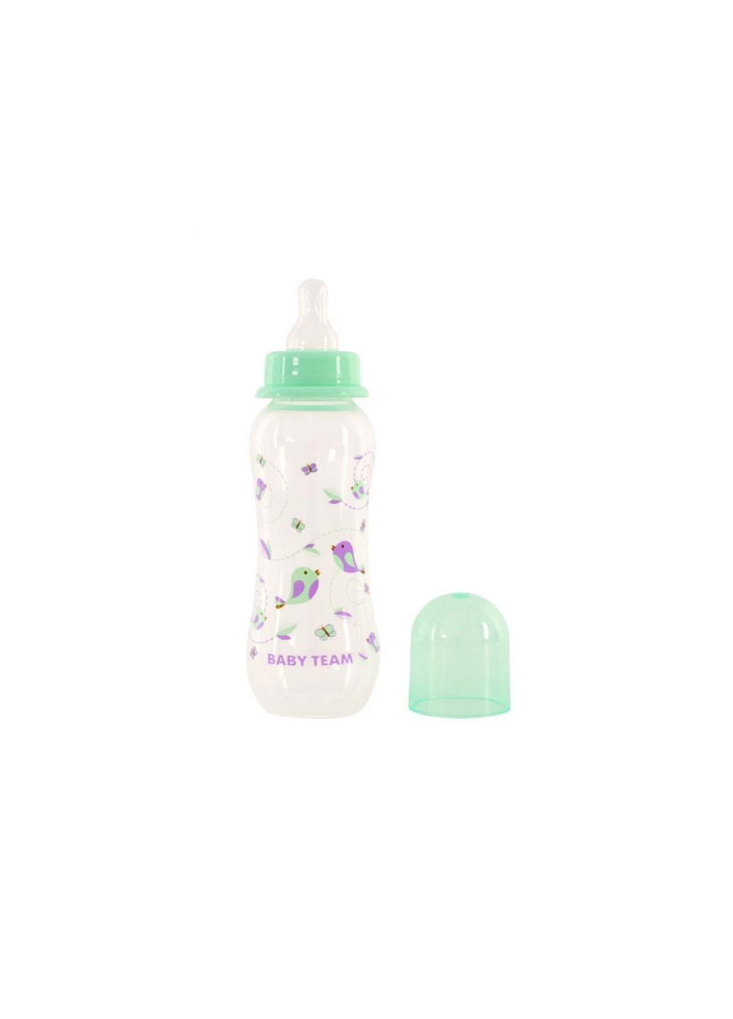 Пляшка з талією і силіконової соскою Baby Team (257259956)