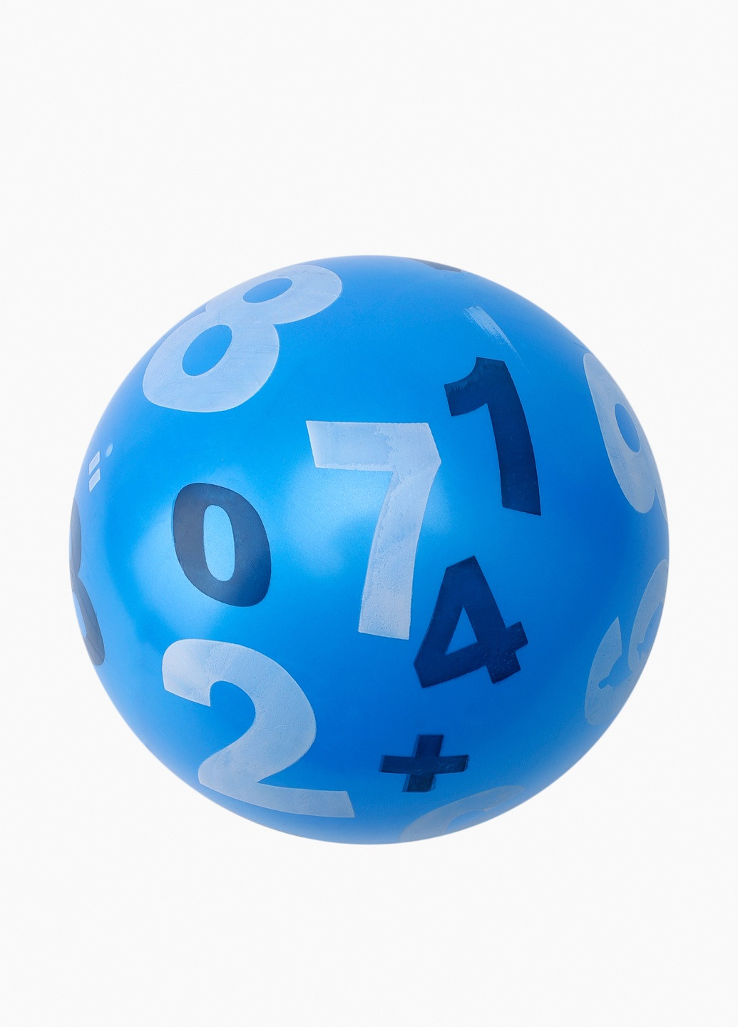 Мяч "Цифры" N-25-2 BL No Brand (257265948)
