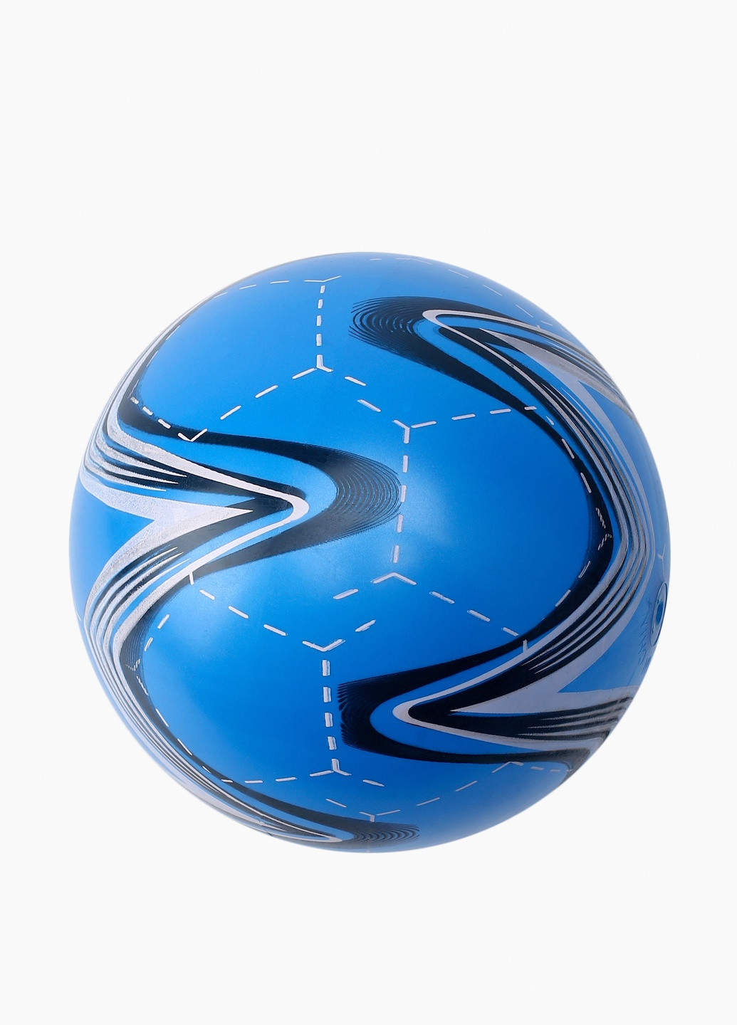 Мяч "Полоска" N-25-1 BL No Brand (257265933)