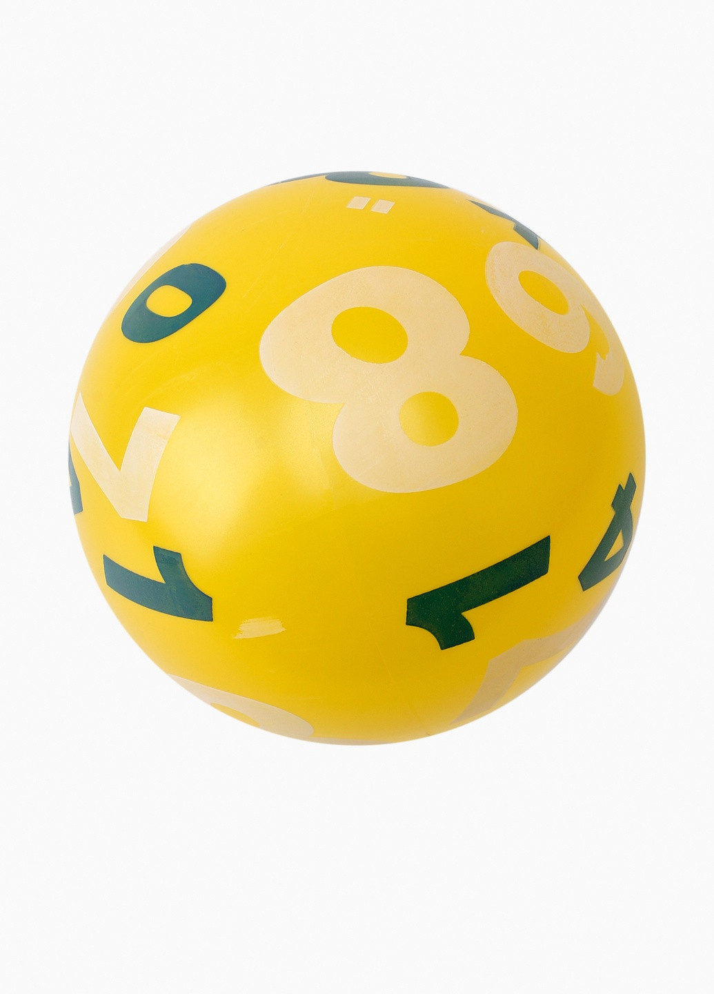 Мяч "Цифры" N-25-2 Y No Brand (257266048)