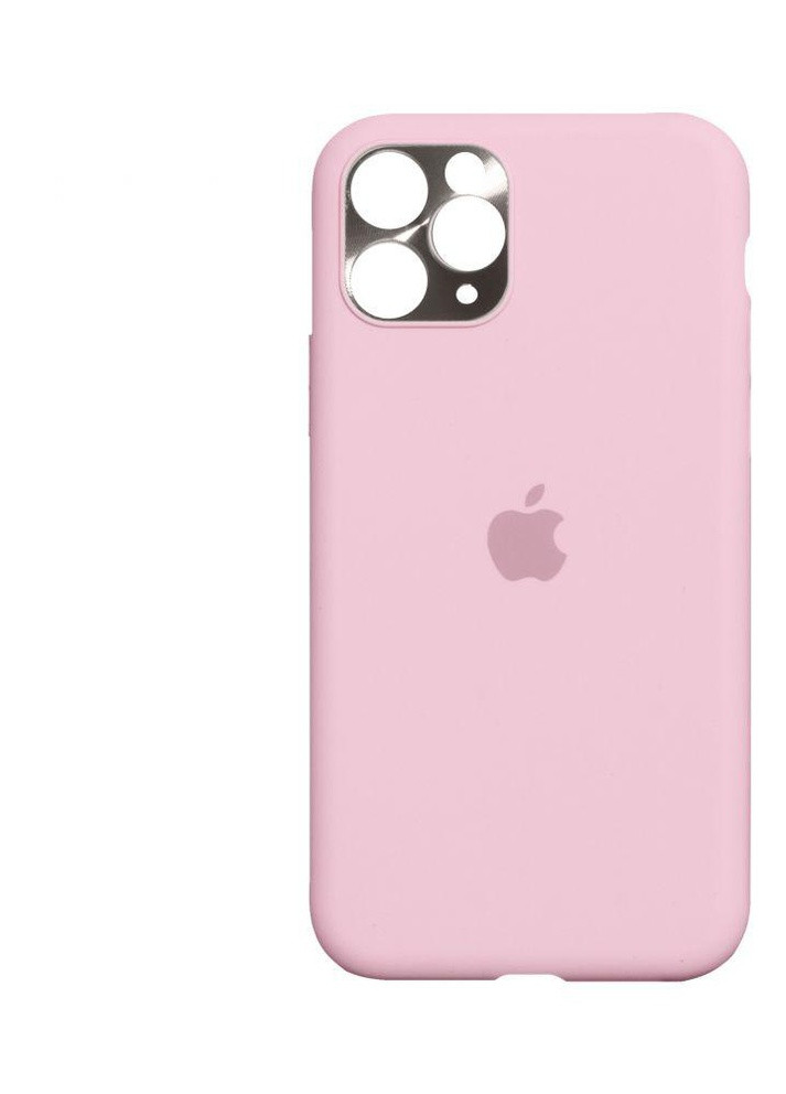 Силіконовий Чохол Накладка Original Camframe Color для iPhone 11 Pro Max Рожевий No Brand (257267873)