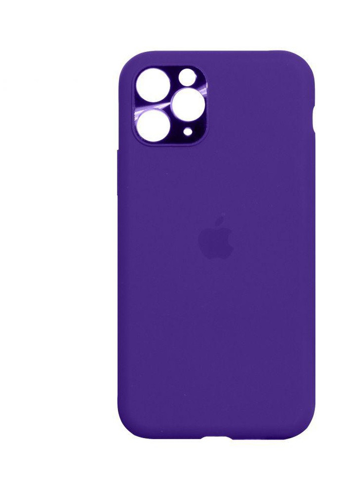 Силіконовий Чохол Накладка Original Camframe Color для iPhone 11 Pro Темно-фіолетовий No Brand (257267865)