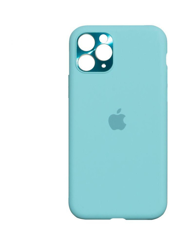 Силиконовый Чехол Накладка Original Camframe Color для iPhone 11 Pro Max Голубой No Brand (257267880)
