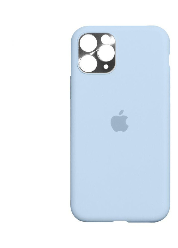 Силиконовый Чехол Накладка Original Camframe Color для iPhone 11 Pro Max Васильковый No Brand (257267871)