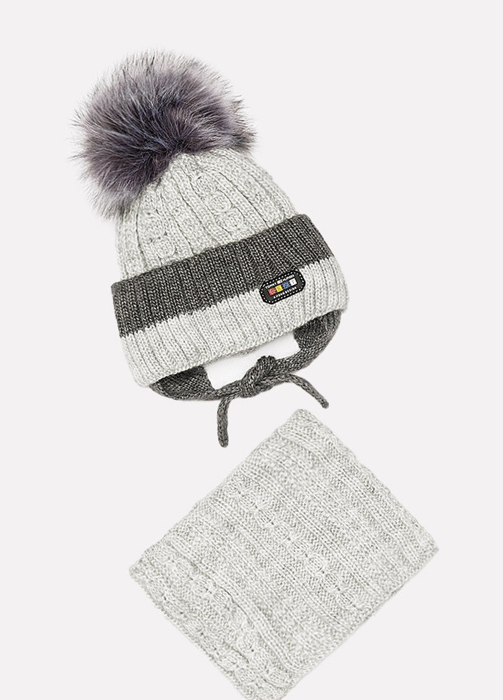 Комплект шапка-шарф на хлопчика Vertex (257270311)