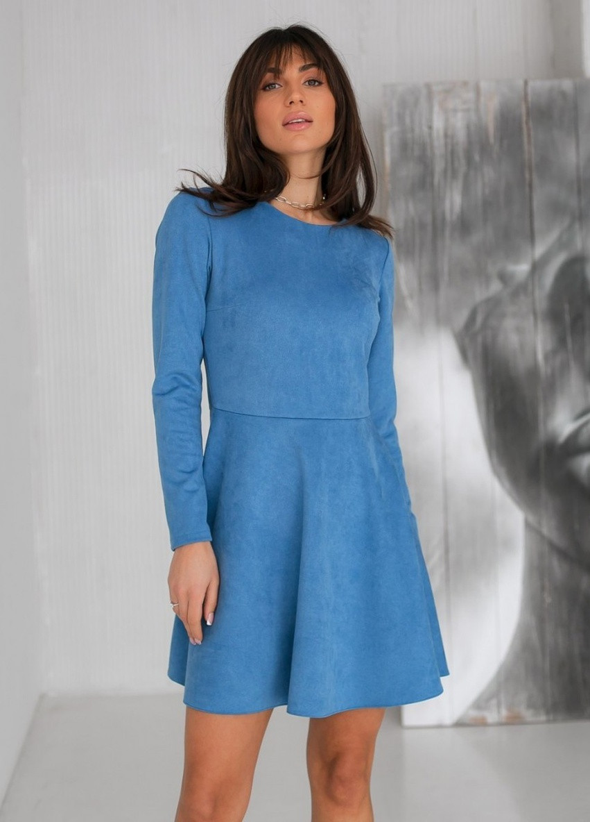 Блакитна відвертий плаття бебі долл FashionYouWant однотонна