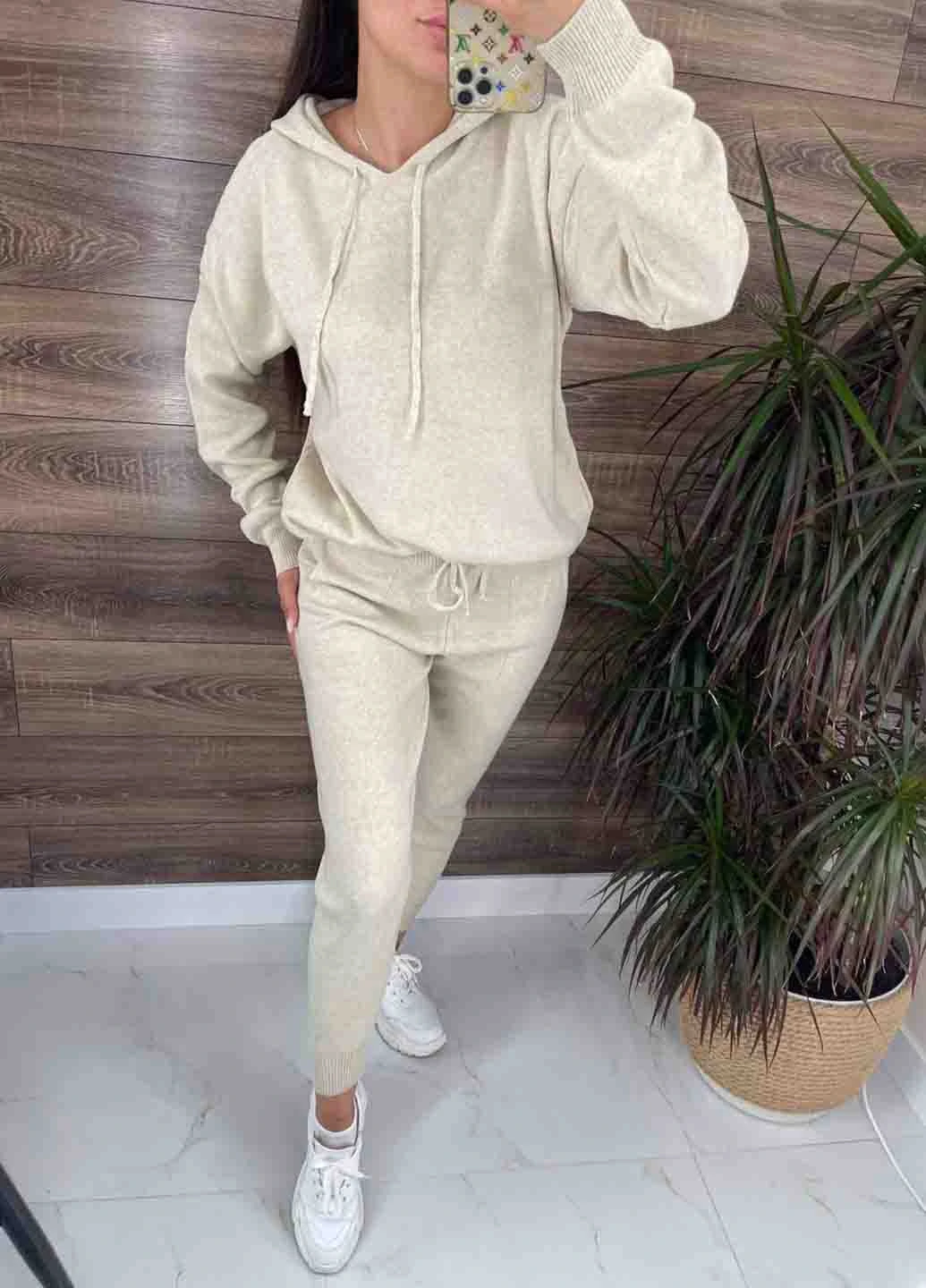 В'язаний костюм (штани, худі) Moni&co (257272244)