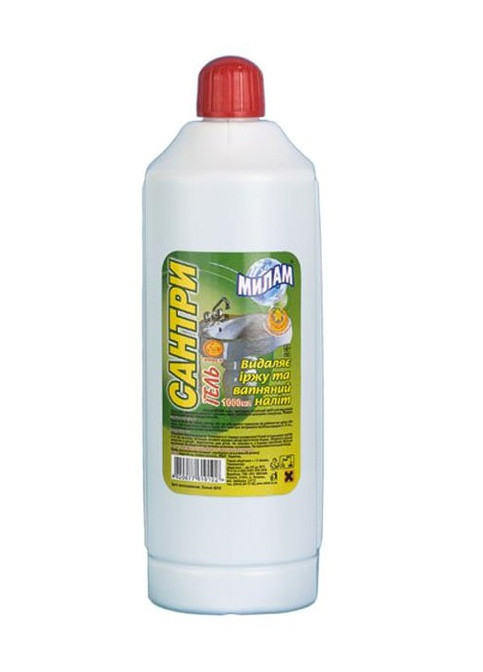 Санитарно-дезинфицирующий гель Сантри-МилаМ 1 л Santri 4820077610102 (257275588)