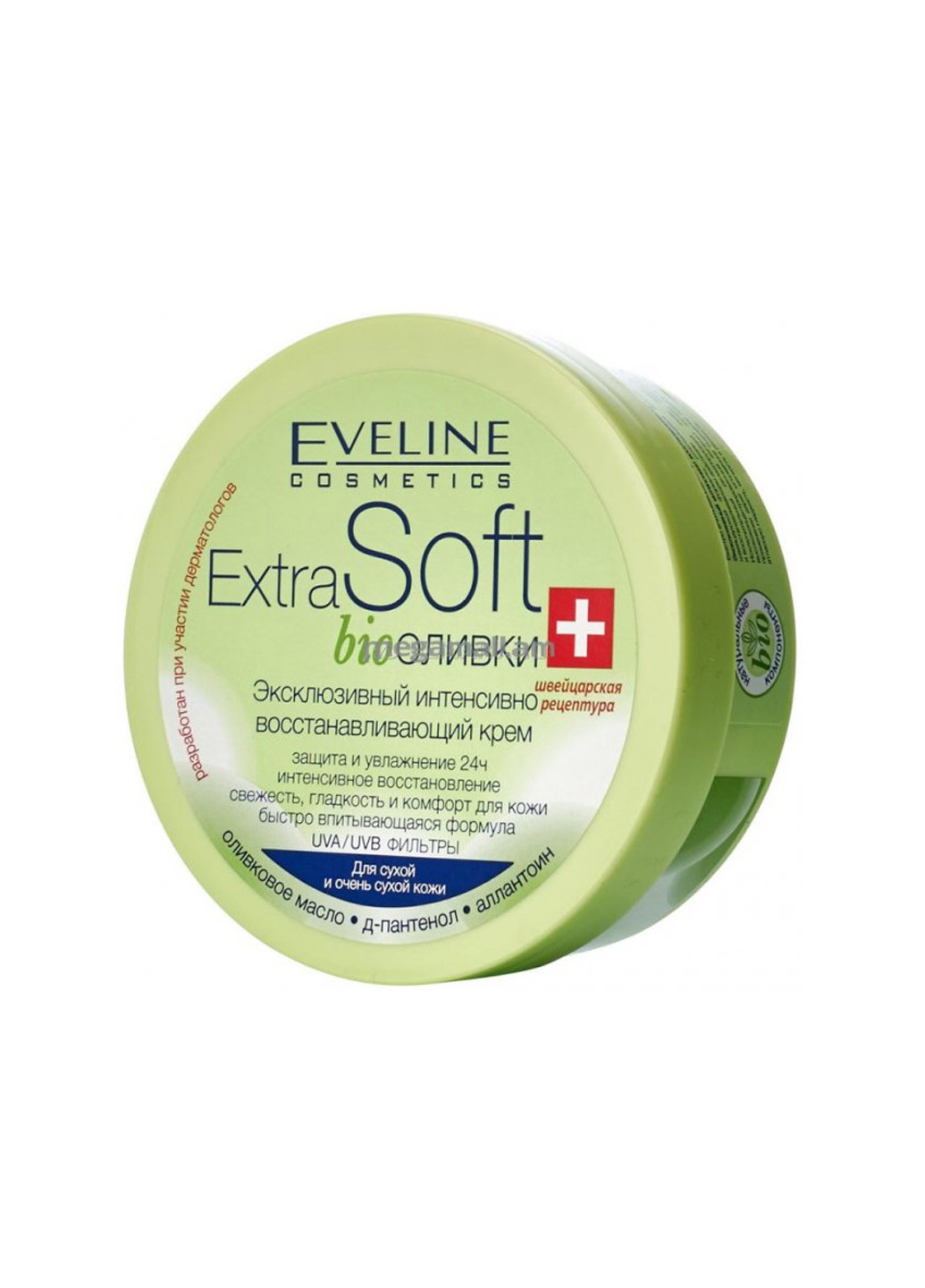 Крем Extra Soft bio Оливки для сухої шкіри, 200мл Eveline Cosmetics 5907609338105 (257275600)