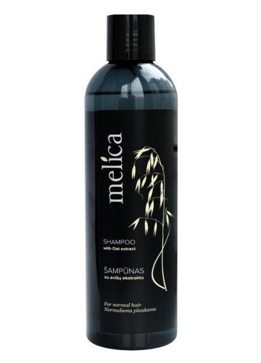 Шампунь Melica Black з екстрактом вівса для нормального волосся, 300мл Melica Organic 4770416003631 (257275734)