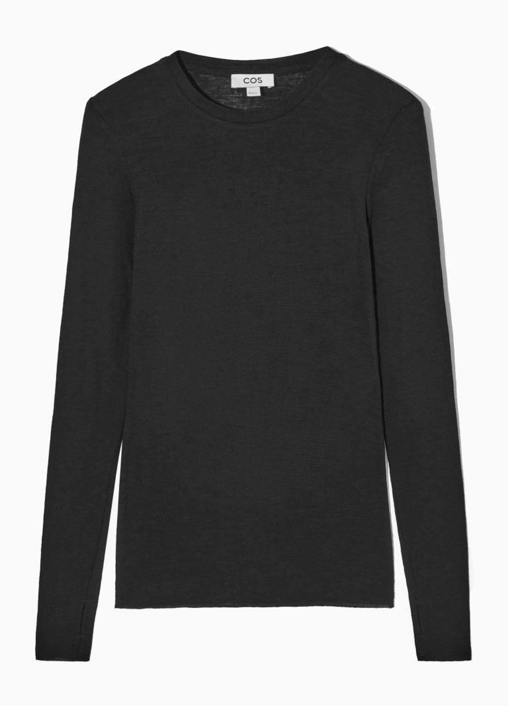 Черный демисезонный пуловер Cos