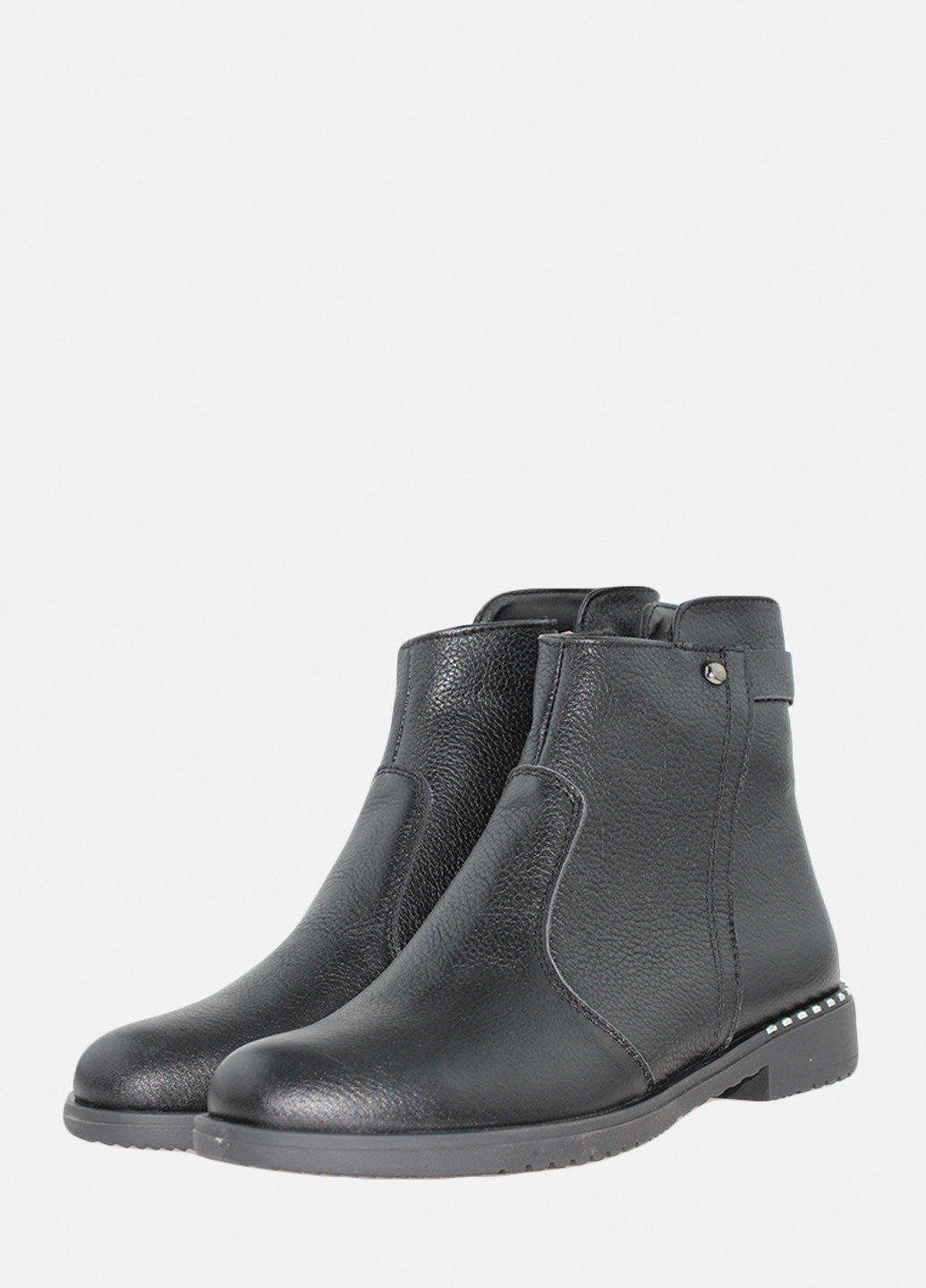 Осенние ботинки re117 черный Amadeus
