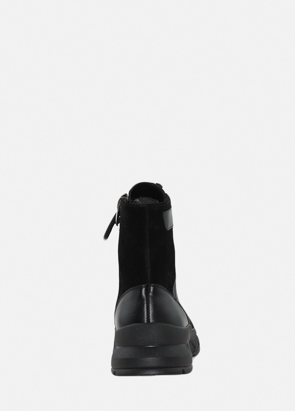 Осенние ботинки re178 черный Emilio из натуральной замши